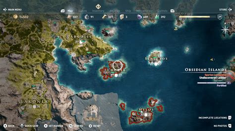 Mybe not just kill, burn some supplies and stuff. . Assassins creed odyssey obsidian islands